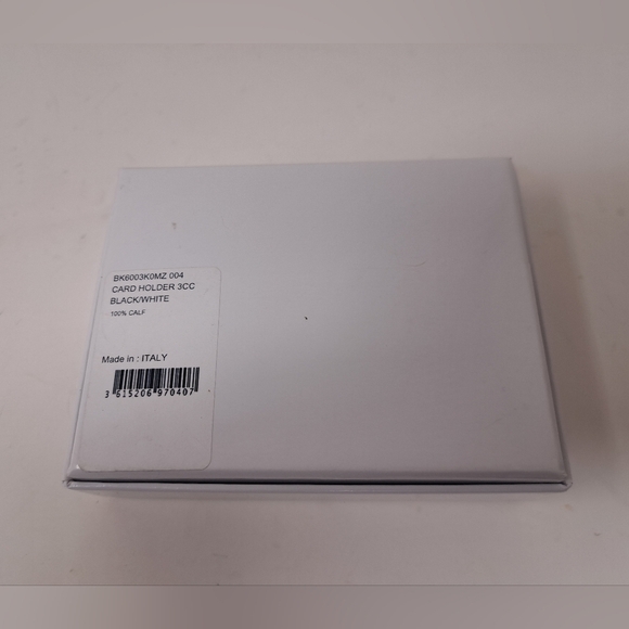 Givenchy Paris Cardholder  Wallet Pocket Calf Leather Accessory Black Rare - Picture 5 of 16